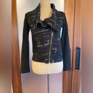 Dolan zip up sweater. XS